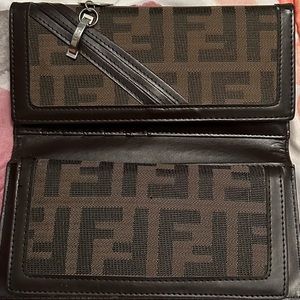 Vintage checkbook wallet